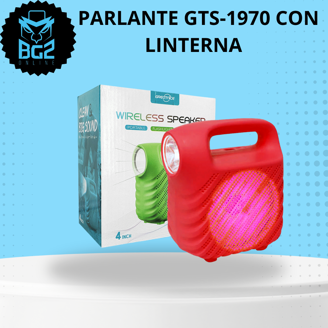 PARLANTE GTS-1790 LINTERNA